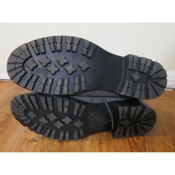 Alpine Swiss Leather Canvas Men's Boot - Picture 5 of 7